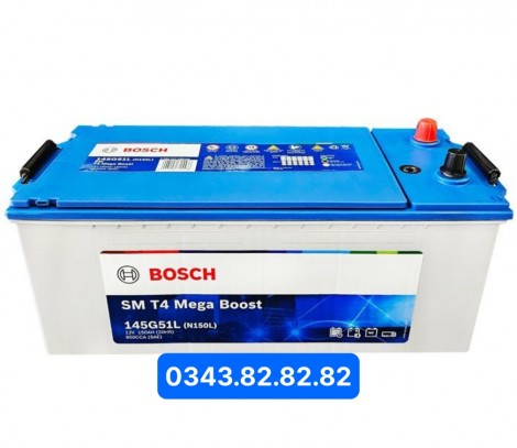 ắc quy Bosch N150 12V-150 Ah 145G51L
