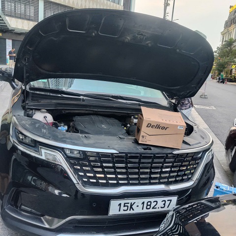 Cứu hộ ắc quy cho Kia Carnival tại Hải Phòng