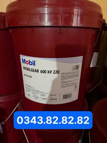 Dầu bánh răng Mobilgear 600 XP 220