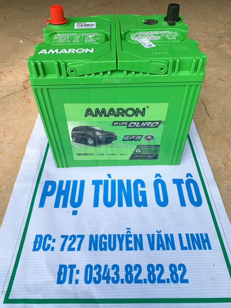 ac quy amaron q85 cho mazda hai phong