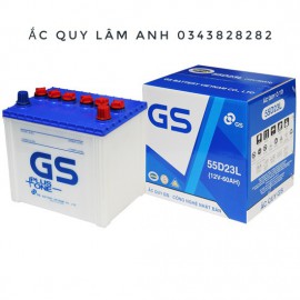 Ắc quy GS 55D23L (12V - 60AH) 