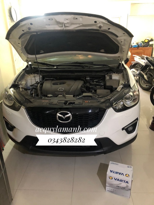 Ắc quy EFB Q85 Varta 90D23L lắp cho Mazda CX5 tại Kiến An-Hải Phòng