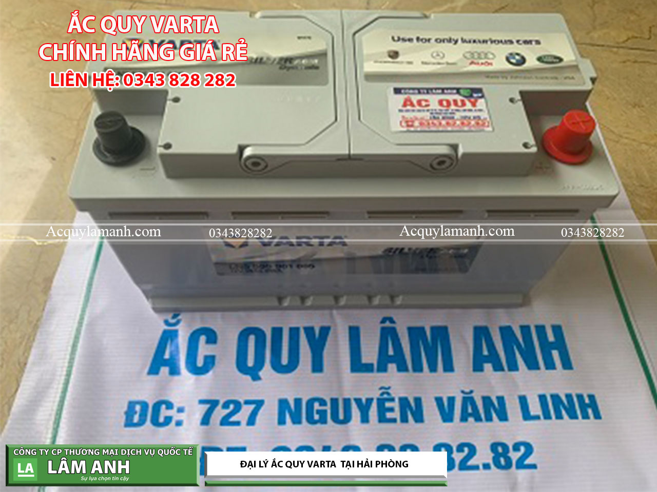 Ắc Quy Varta AGM 105 Ah LN6 605901095