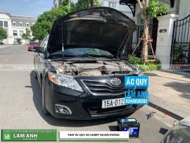 Thay Bình Ắc Quy Xe Camry Chính Hãng Tại Hải Phòng