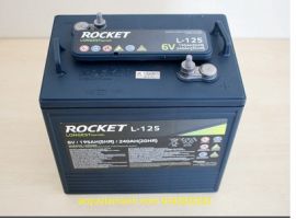 Ắc Quy xe điện Rocket L-125 (6V-240Ah)