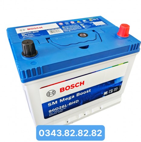 ắc quy Bosch 95D26L 12V-75ah