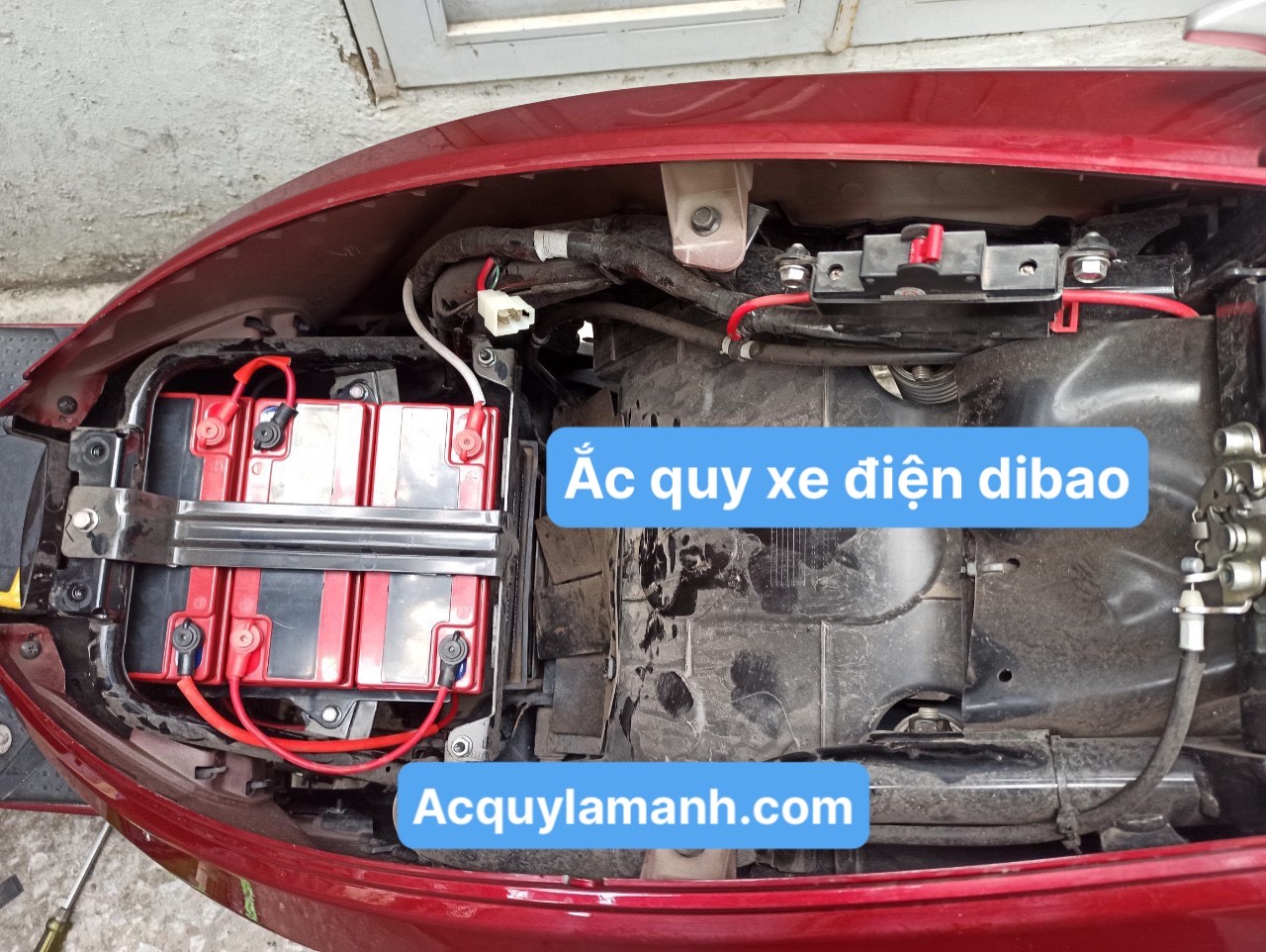 Dịch vụ thay ắc quy xe điện, xe máy điện chính hãng, giá Hải Phòng