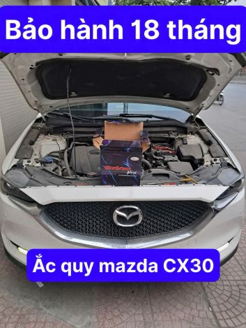 Ắc quy tốt nhất, bền nhất, phù hợp nhất cho Mazda CX30- Bảo hành 18 tháng