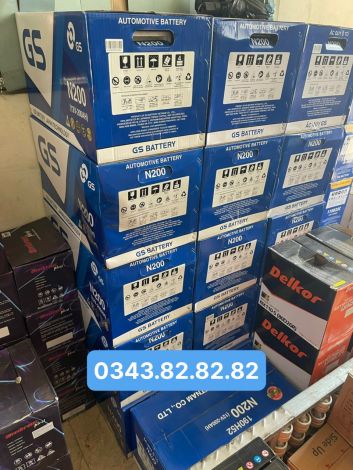 Nơi bán ắc quy Gs N200 12V-200 Ah chính hãng, giá tốt tại Hải Phòng
