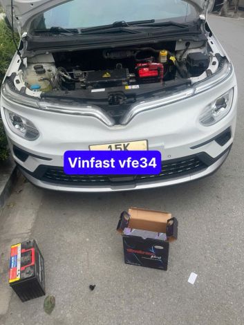 Ắc quy tốt nhất, bền nhất cho Vinfast VFe34- Bảo hành 18 tháng