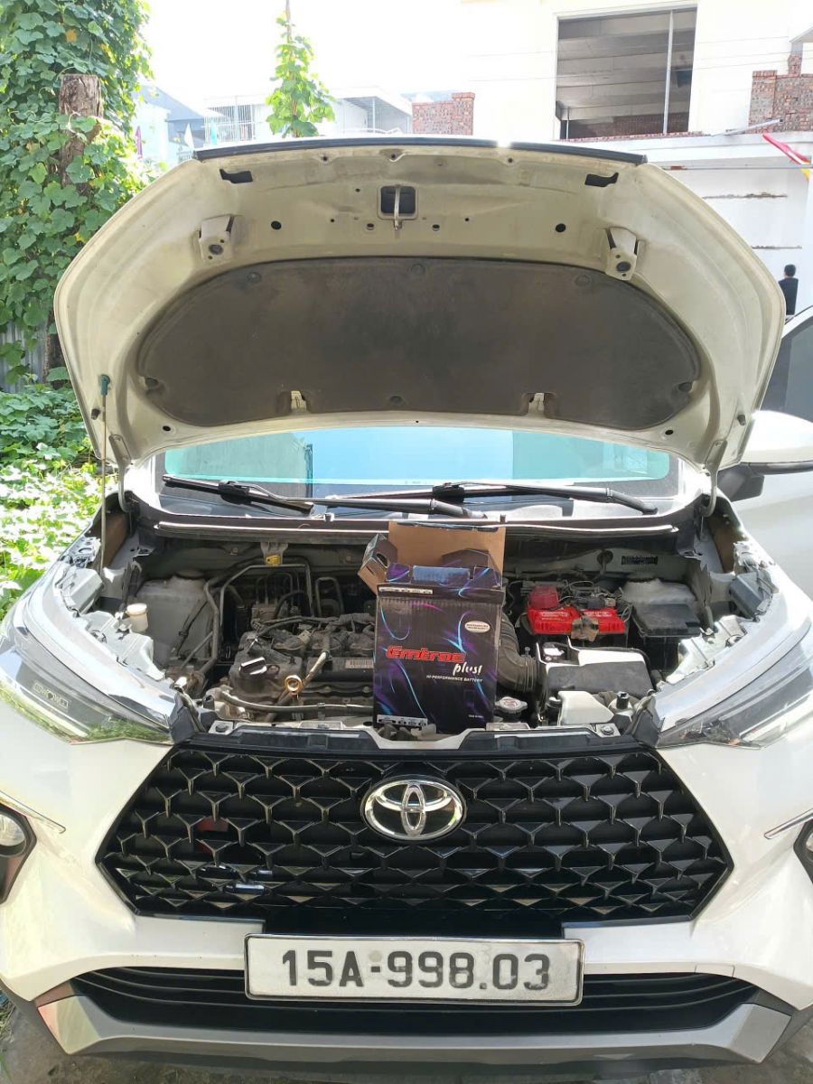 Thay ắc quy Toyota Veloz tại phường Hải Dương- Hải Phòng