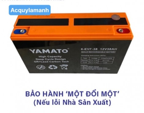 Thay ắc quy xe máy điện Yadea chính hãng giá rẻ nhất Cát Bà