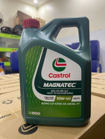 NHÀ PHÂN PHỐI DẦU CASTROL MAGNATEC 10W-40 CHÍNH HÃNG, GIÁ TỐT NHẤT HẢI PHÒNG