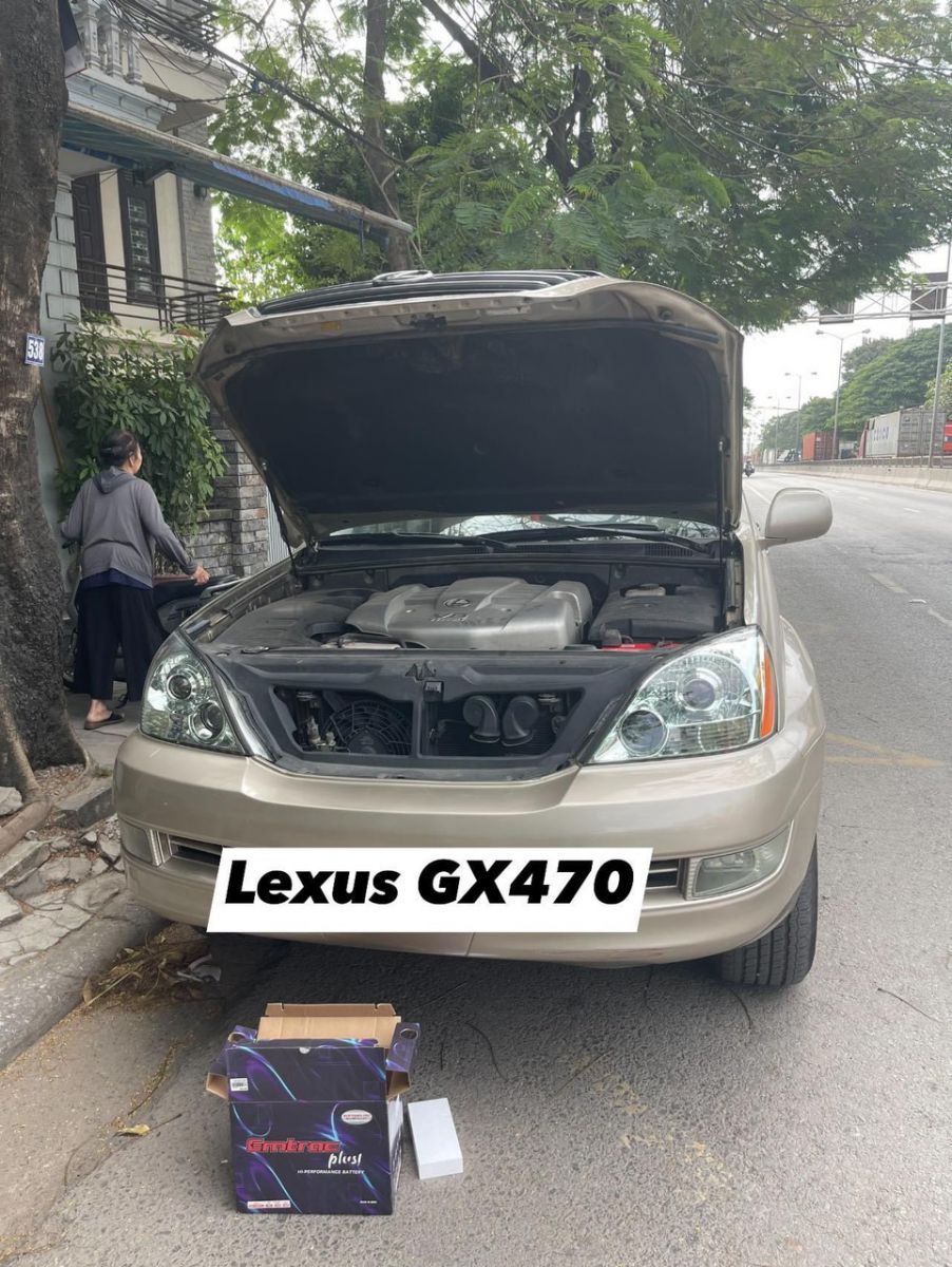 Cứu hộ ắc quy cho xe lexus GX470 tại xã Phục Lễ huyện Thủy Nguyên