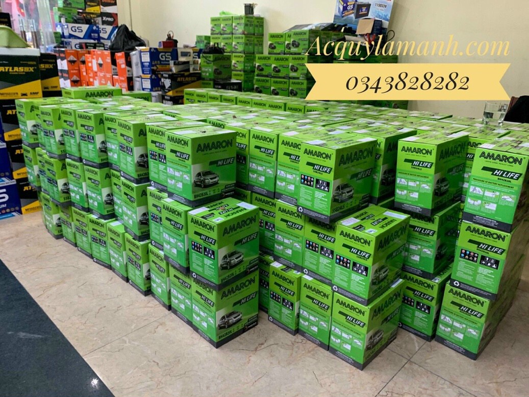 Đại lý ắc quy Amaron chính hãng, uy tín, rẻ nhất Thái Bình