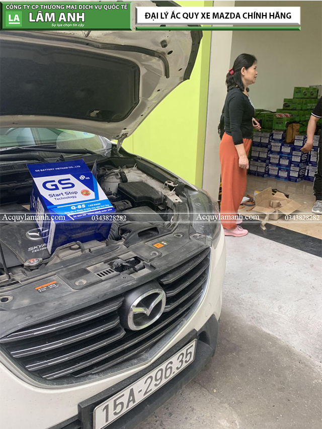 Đại lý ắc quy xe Mazda tại Hải Phòng