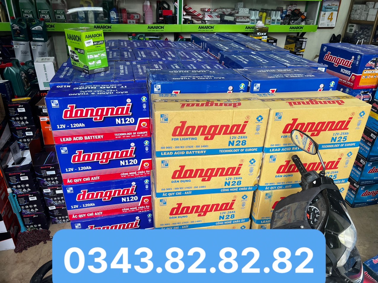 Đại lý ắc quy đồng nai chính hãng, bảng giá tốt nhất tại Hải Phòng