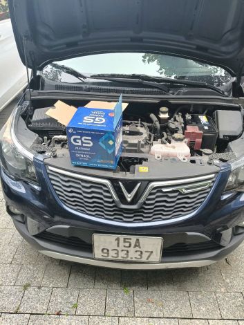 Thay bình ắc quy Vinfast Fadil chính hãng giá tốt nhất Hải Phòng