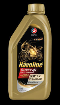 Havoline® Super 4T Fully Synthetic SAE 5W-40