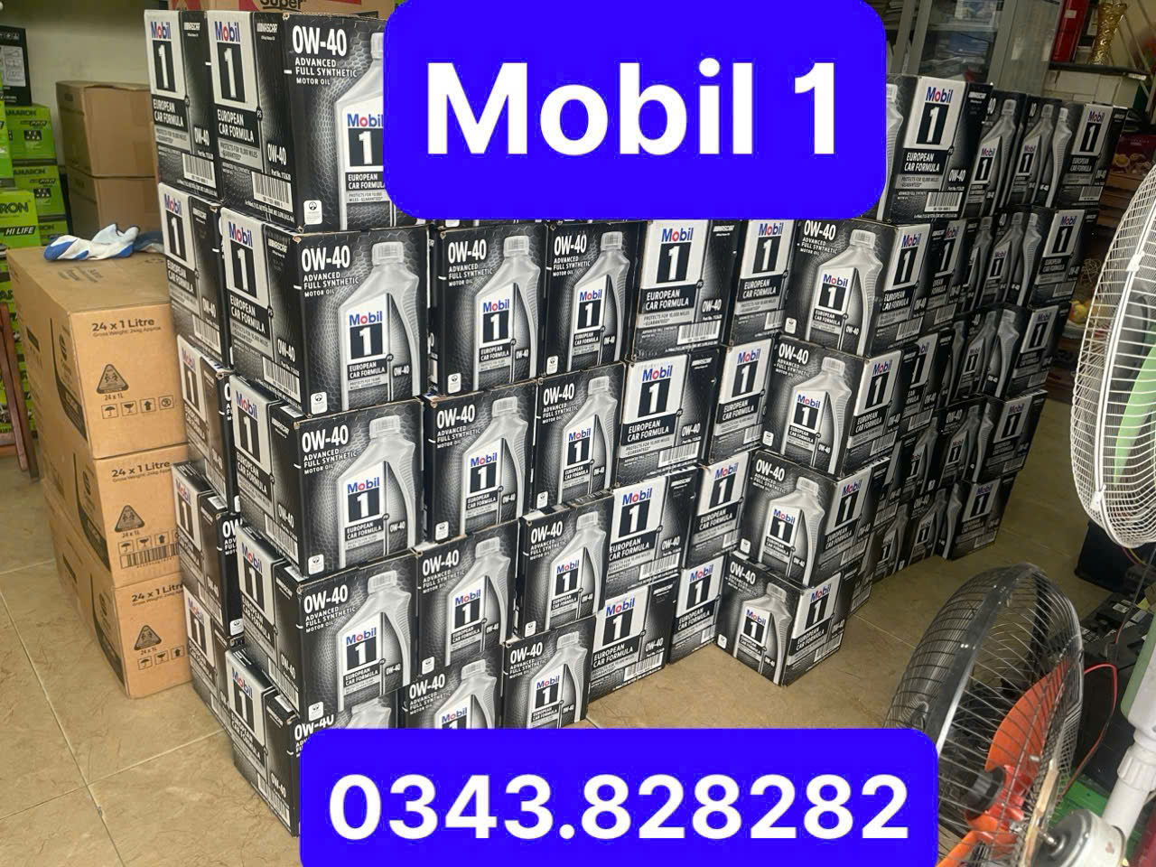Đại lý dầu mỡ Mobil chính hãng, giá tốt nhất Hạ Long, Quảng Ninh