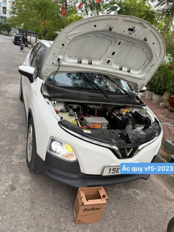Tư vấn thay ắc quy Vinfast VF5 chính hãng, giá tốt tại Hải Phòng