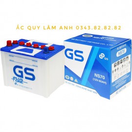 Ắc quy GS NS70 (12V - 65AH)